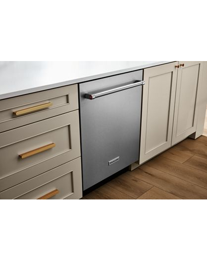 39 dBA Panel-Ready Flush-to-cabinet Dishwasher with FreeFlex™ Fit Third Level Rack