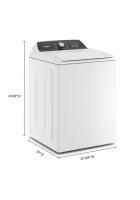 4.5 Cu. Ft. Top Load Agitator Washer with Built-In Faucet