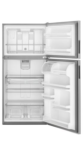 30-Inch Wide Top Freezer Refrigerator with PowerCold® Feature- 18 Cu. Ft.