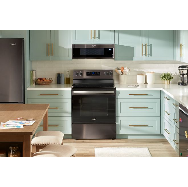 30-inch Electric Range with Steam Clean