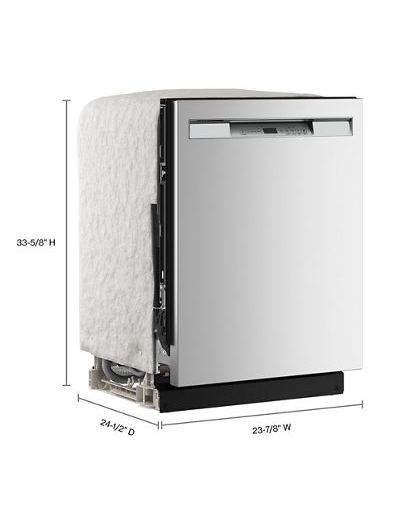Front Control Dishwasher with PowerBlast Cycle