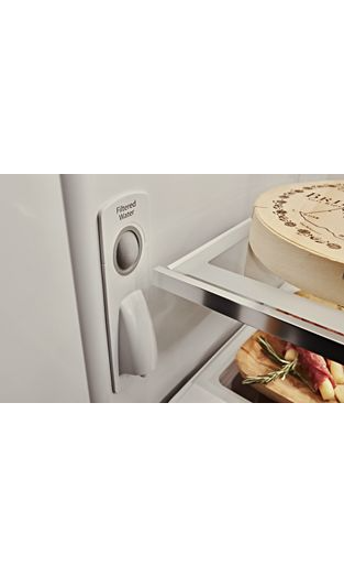 20 cu. ft. 36-Inch Width Counter-Depth French Door Refrigerator with Interior Dispensev
