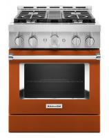KitchenAid® 30'' Smart Commercial-Style Gas Range with 4 Burners