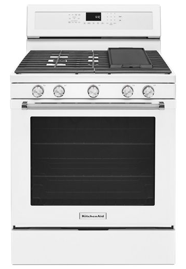 30-Inch 5-Burner Gas Convection Range