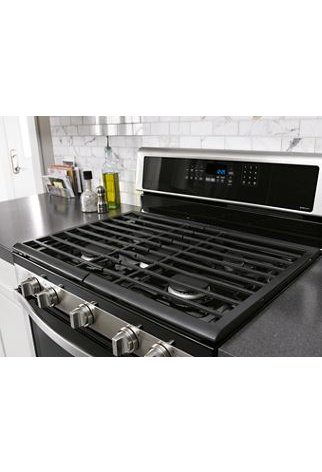 5.8 Cu. Ft. Freestanding Gas Range with Fingerprint-Resistant Stainless Steel
