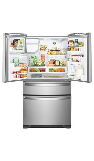 36-Inch Wide French Door Refrigerator - 25 cu. ft
