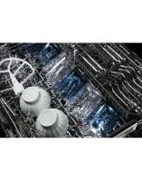 Top control dishwasher with Third Level Rack and Dual Power Filtration.