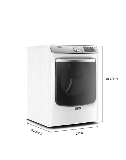 Smart Front Load Electric Dryer with Extra Power and Advanced Moisture Sensing Plus - 7.3 cu. ft.