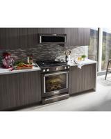 30-Inch 5-Burner Gas Slide-In Convection Range