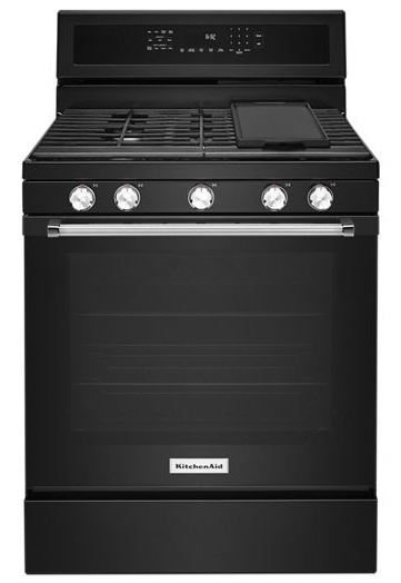 30-Inch 5-Burner Gas Convection Range