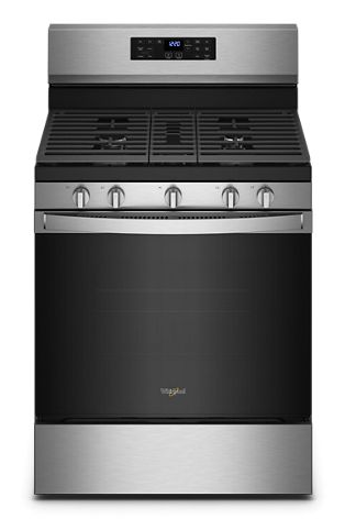 5.0 Cu. Ft. Whirlpool® Gas 5-in-1 Air Fry Oven.
