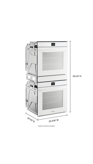 5.8 Cu. Ft. 24 Inch Double Wall Oven with Convection