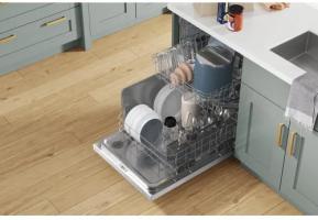 Large Capacity Dishwasher with Tall Top Rack