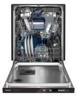 Top control dishwasher with Third Level Rack and Dual Power Filtration