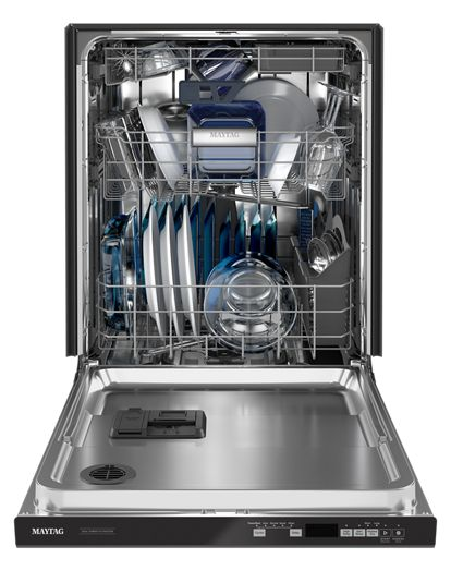 Top control dishwasher with Third Level Rack and Dual Power Filtration