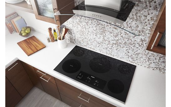 36-inch Electric Ceramic Glass Cooktop with Triple Radiant Element