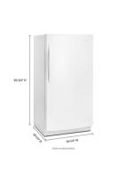 16 cu. ft. Upright Freezer with Frost-Free Defrost