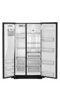 19.9 cu ft. Counter-Depth Side-by-Side Refrigerator with Exterior Ice and Water and PrintShield™ finish