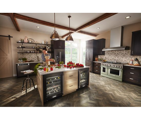 KitchenAid® 48'' Smart Commercial-Style Gas Range with Griddle