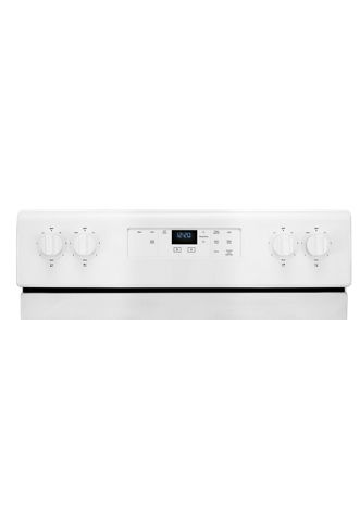 4.8 cu. ft. Electric Range with Keep Warm setting.