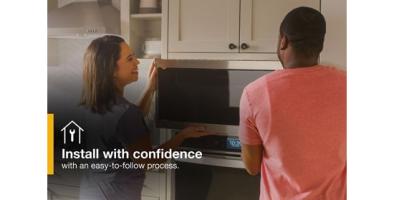 1.1 cu. ft. Built-In Microwave with Slim Trim Kit - 14