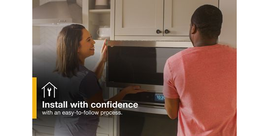 1.1 cu. ft. Built-In Microwave with Slim Trim Kit - 14