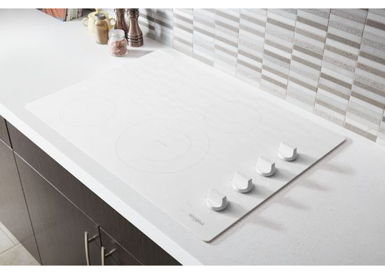 30-inch Electric Ceramic Glass Cooktop with Dual Radiant Element