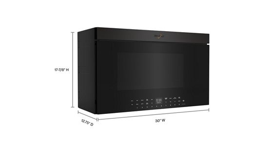 Air Fry Over- the-Range Oven with Flush Built-in Design