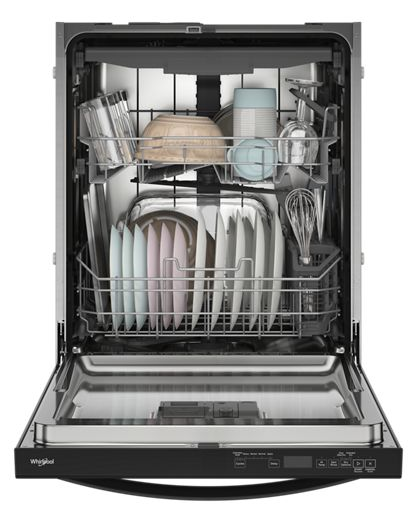 44 dBA ADA Compliant Dishwasher Flush with Cabinets with 3rd Rack