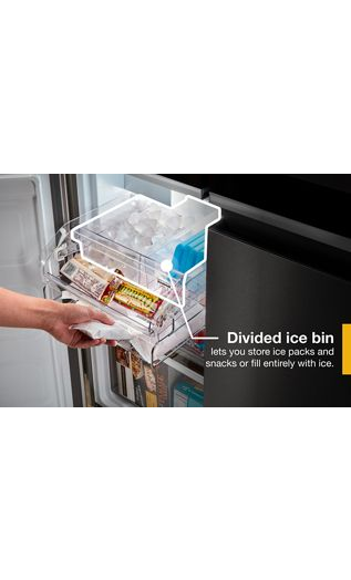 36-inch Wide Counter Depth 4 Door Refrigerator - 19.4 cu. ft.