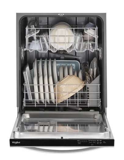 Fingerprint Resistant Quiet Dishwasher with Boost Cycle
