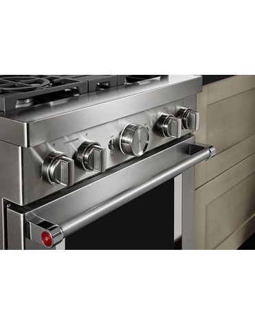 KitchenAid® 30'' Smart Commercial-Style Gas Range with 4 Burners
