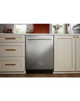 39 dBA Panel-Ready Flush-to-cabinet Dishwasher with FreeFlex™ Fit Third Level Rack