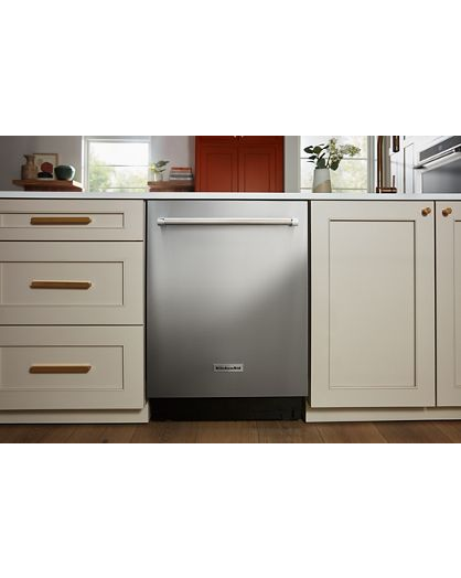 39 dBA Panel-Ready Flush-to-cabinet Dishwasher with FreeFlex™ Fit Third Level Rack