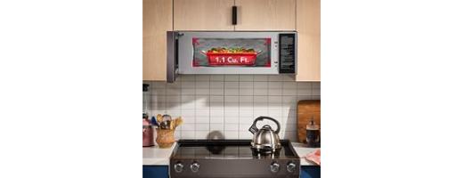 Smart Low Profile Microwave Hood Combination with Dual Fan Ventilation