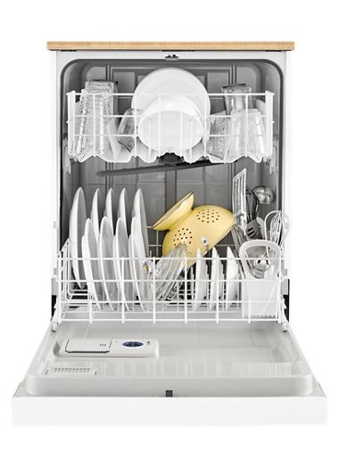 Heavy-Duty Dishwasher with 1-Hour Wash Cycle