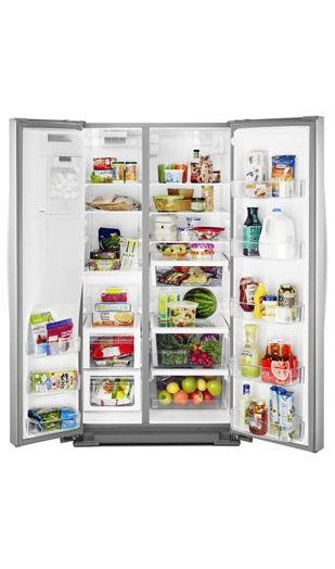 36-inch Wide Side-by-Side Refrigerator - 28 cu. ft.