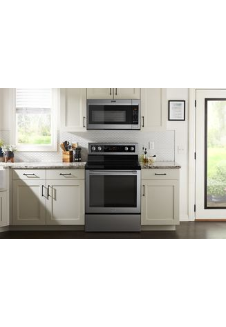 30-Inch Wide Electric Range With True Convection And Power Preheat - 6.4 Cu. Ft.