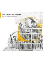 Heavy-Duty Dishwasher with 1-Hour Wash Cycle