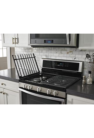 5.8 Cu. Ft. Freestanding Gas Range with Fingerprint-Resistant Stainless Steel