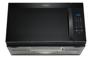 30’ W 1.7 cu. ft Over the range Microwave with 1000-Watts Cooking Power