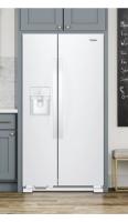 36-inch Wide Side-by-Side Refrigerator - 25 cu. ft