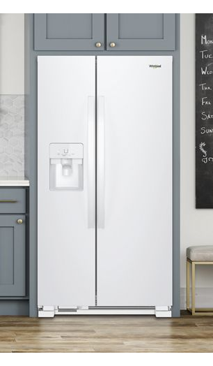 36-inch Wide Side-by-Side Refrigerator - 25 cu. ft