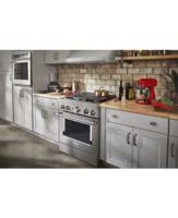 KitchenAid® 30'' Smart Commercial-Style Dual Fuel Range with 4 Burners