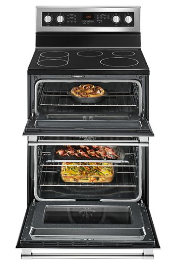 30-Inch Wide Double Oven Electric Range With True Convection - 6.7 Cu. Ft.