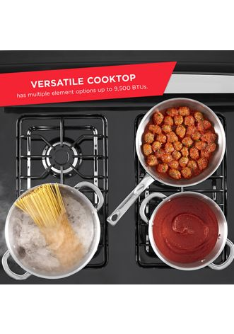 Amana® 30-inch Gas Range with Easy-Clean Glass Door