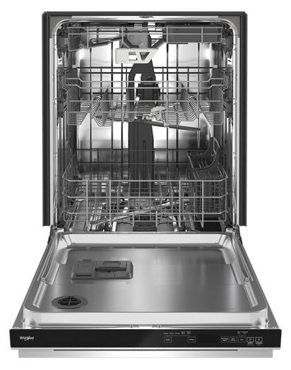 Fingerprint Resistant Quiet Dishwasher with 3rd Rack & Large Capacity