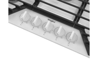 36-inch Gas Cooktop with EZ-2-Lift™ Hinged Cast-Iron Grates