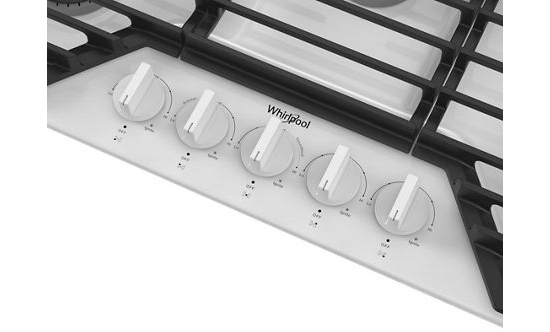 36-inch Gas Cooktop with EZ-2-Lift™ Hinged Cast-Iron Grates