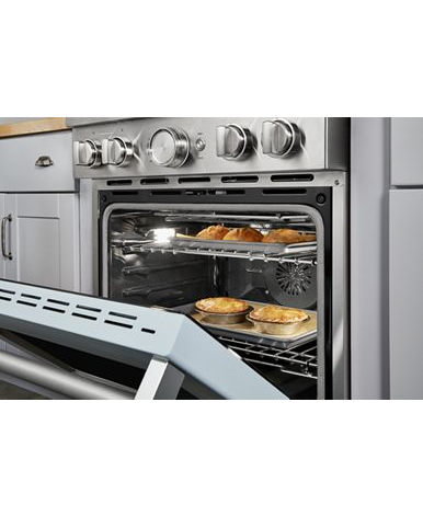 KitchenAid® 30'' Smart Commercial-Style Dual Fuel Range with 4 Burners